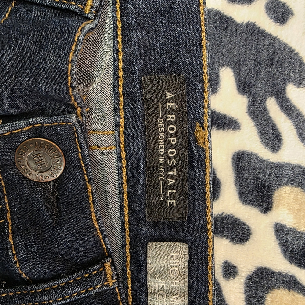 Aeropostale Dark Blue Women's Jeans NWT - Picture 4 of 7